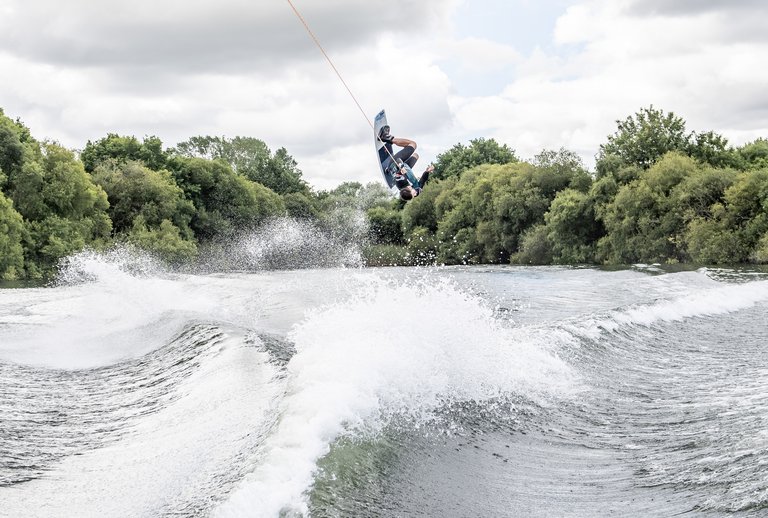 Rich Phillips at the 2022 Malibu Boats UK Wakeboard And Wakesurf Nationals